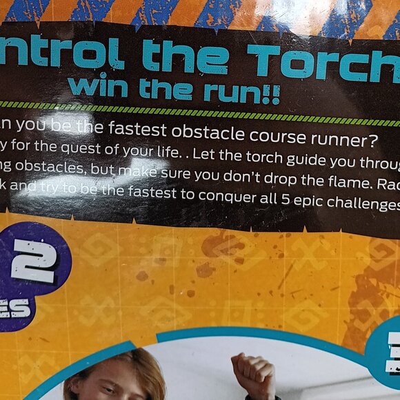 Torch Run Board Game - Free-Running Fun! 5 Obstacle Course Challenges 1+ Players - Picture 7 of 7